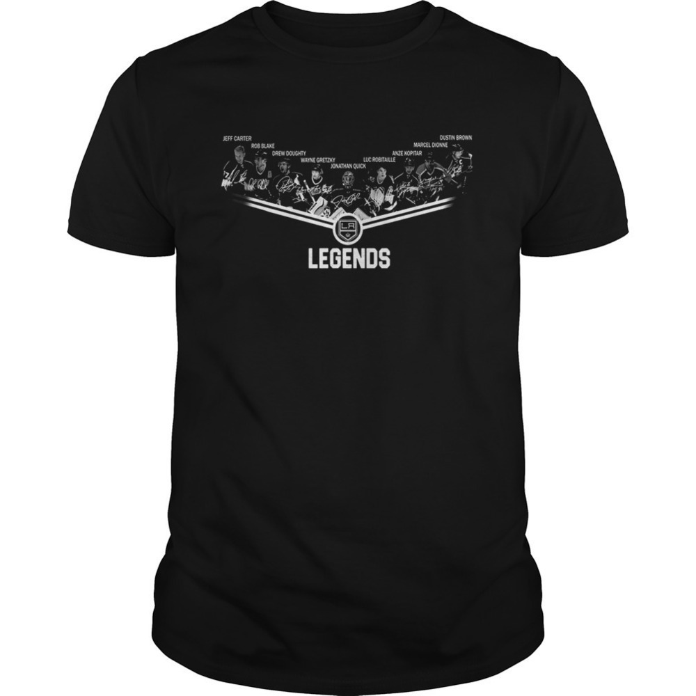 Los Angeles Kings Legends Team Signature Shirt